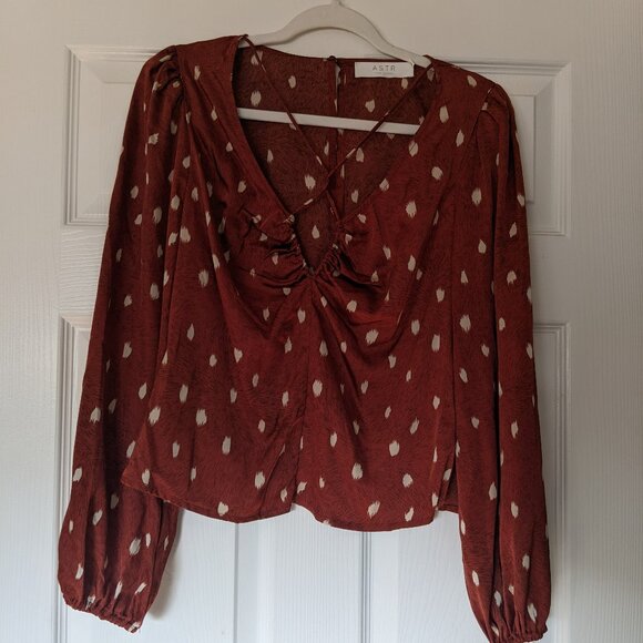 Satin Blouse - Picture 1 of 4